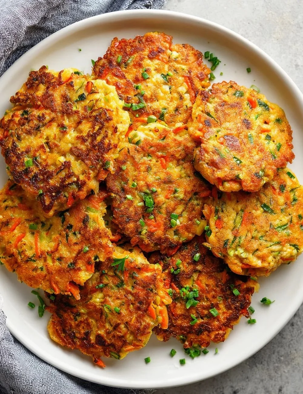 Crispy Korean Tuna Pancake served on a plate with dipping sauce