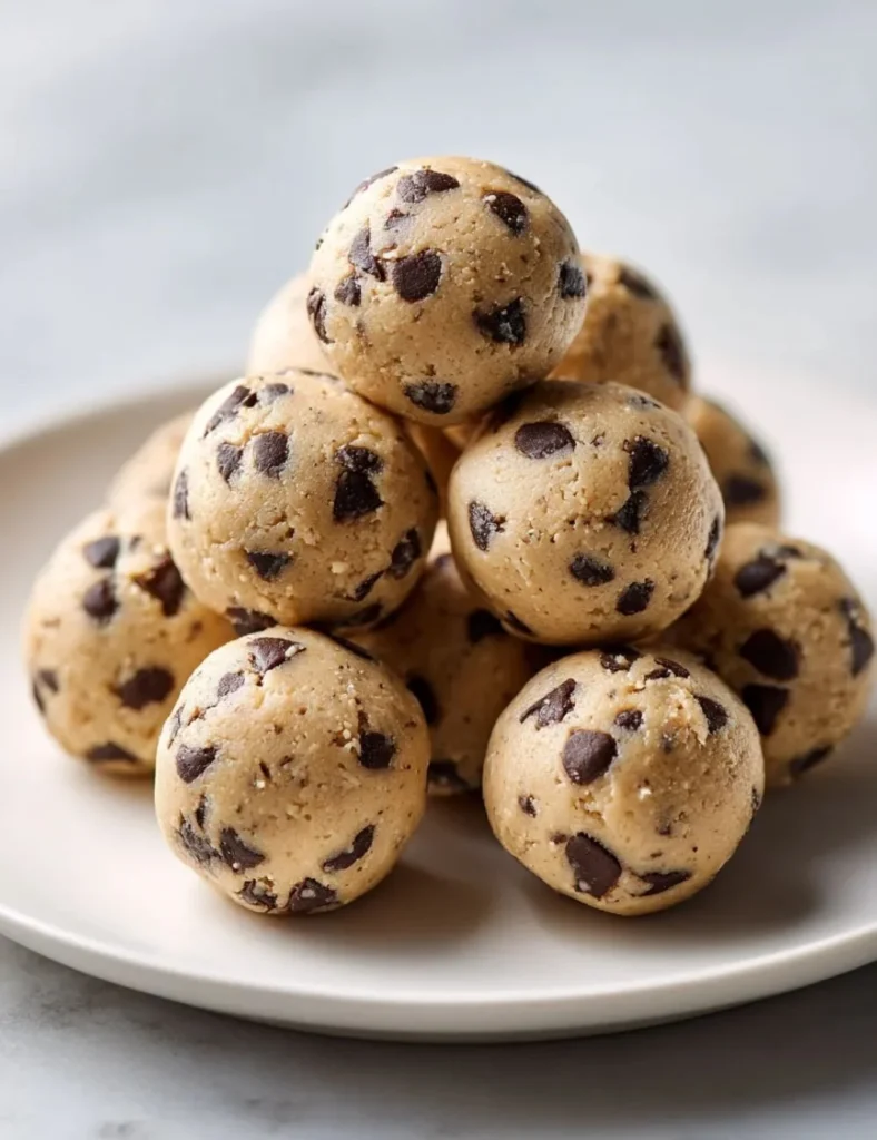 Delicious Cookie Dough Keto Fat Bombs for a low-carb snack