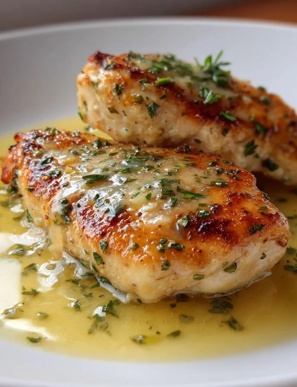 Delicious Lemon Chicken recipe with fresh herbs and bright citrus flavor.