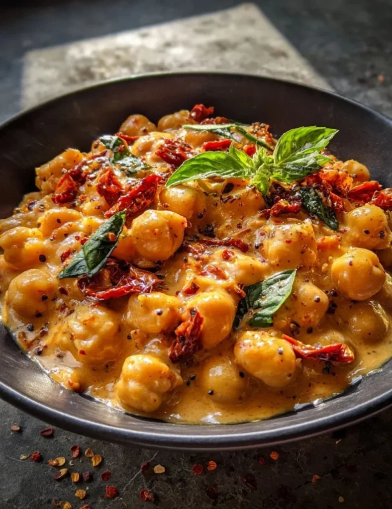 Delicious Marry Me Chickpeas dish featuring chickpeas and vibrant ingredients