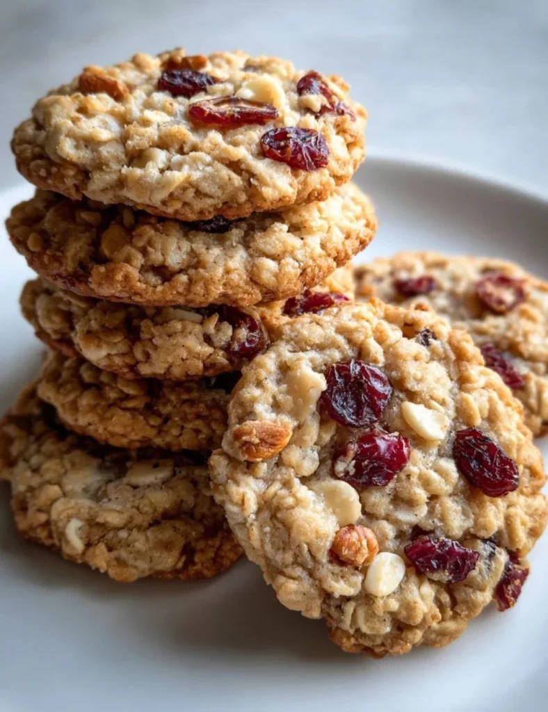 Oatmeal Cherry Cookies fresh from the oven