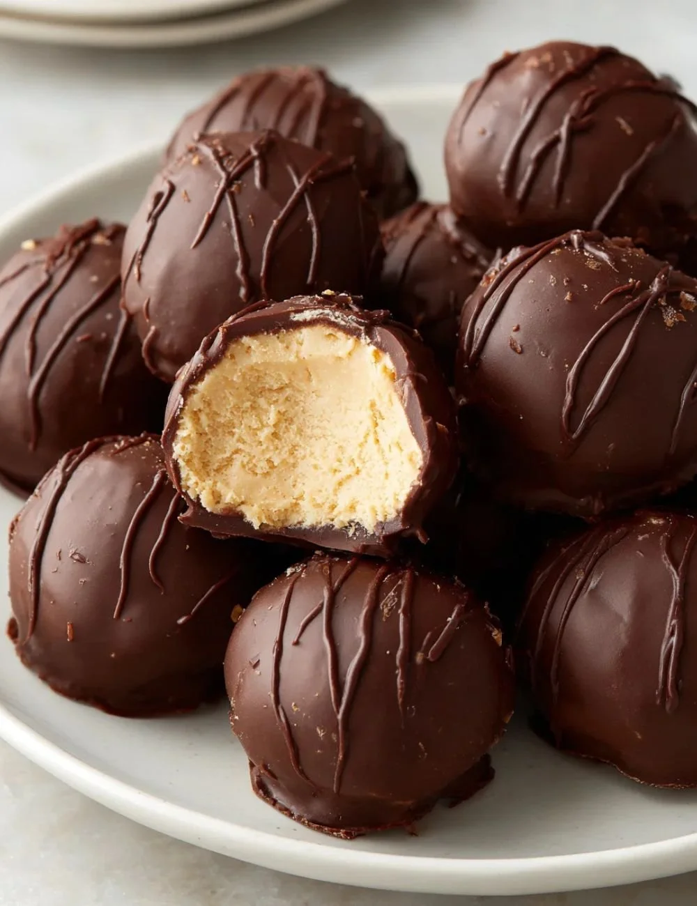 Healthy Peanut Butter Greek Yogurt Bites snack packed with protein