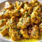 Delicious Cowboy Butter Chicken Bites served with dipping sauce