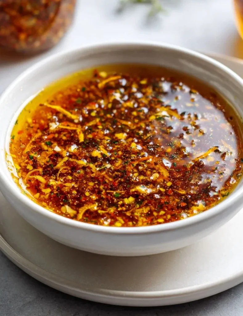 Zesty skirt steak marinated with orange juice ready for grilling