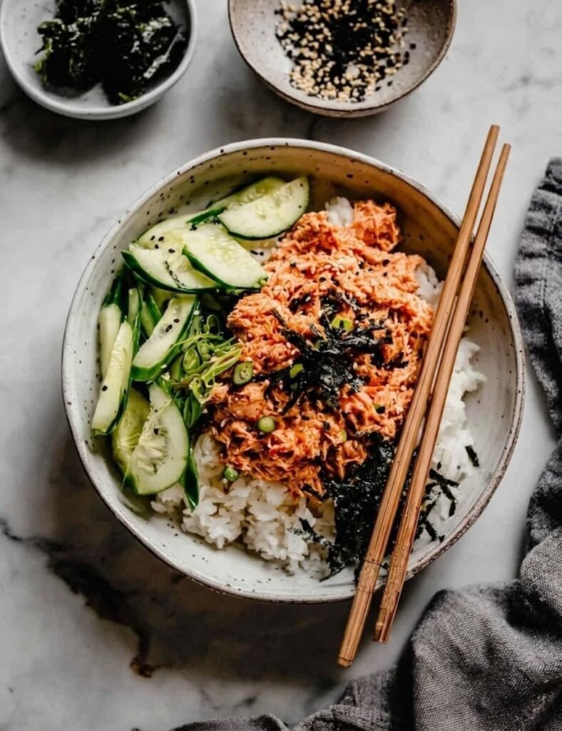 Spicy Tuna Rice Bowls