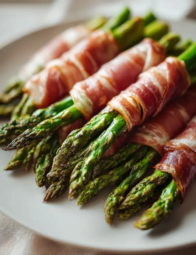 Beef Prosciutto Wrapped Asparagus