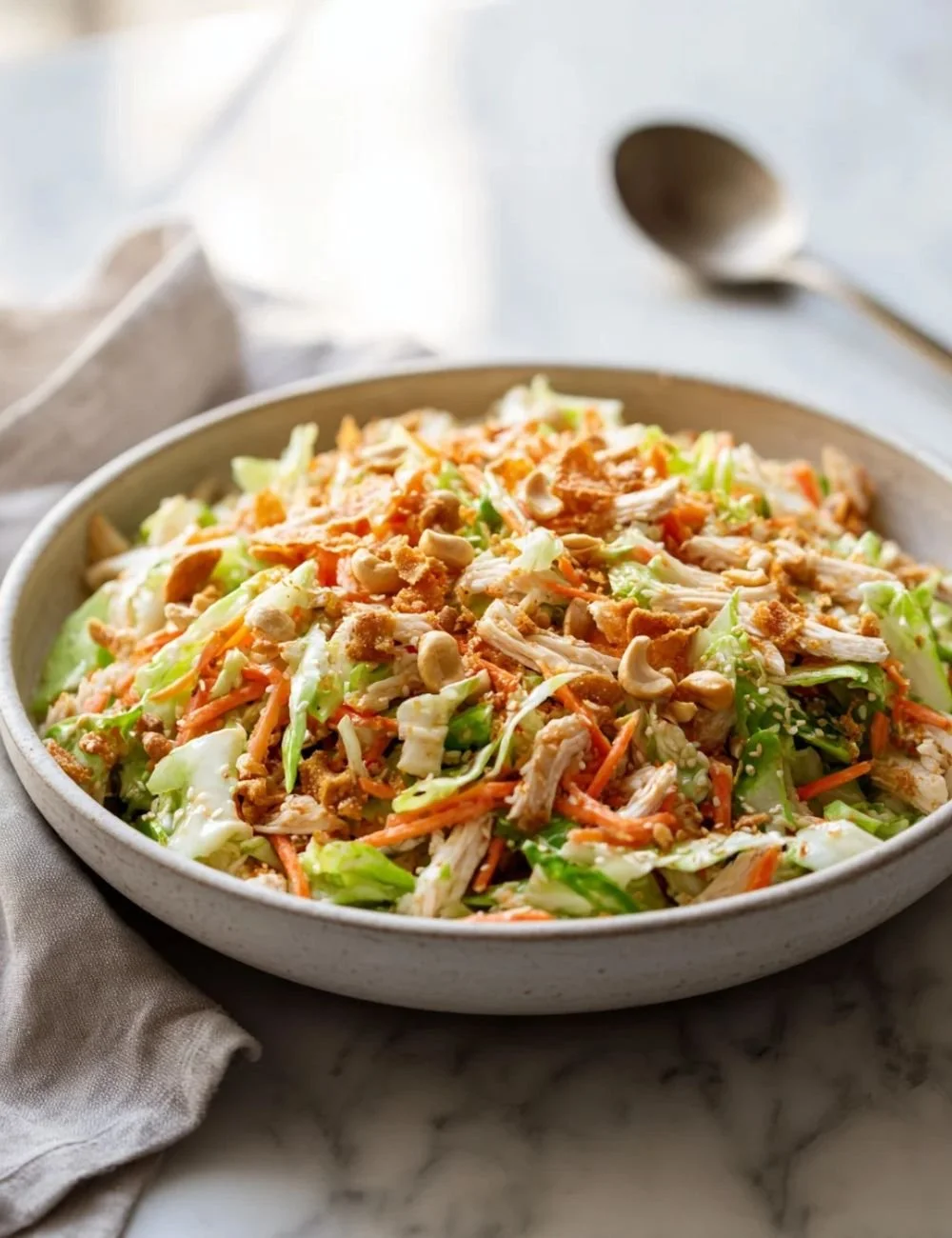 Best Asian Chicken Cashew Crunch Salad