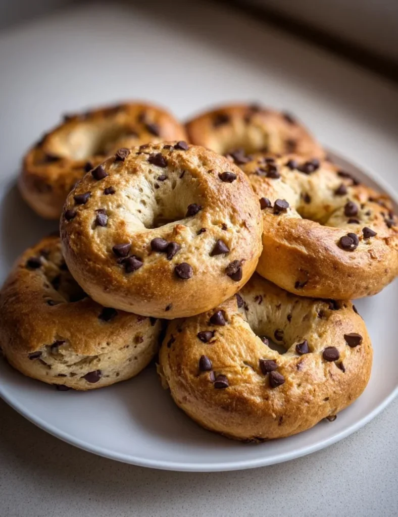 Best Chocolate Chip Protein Bagels