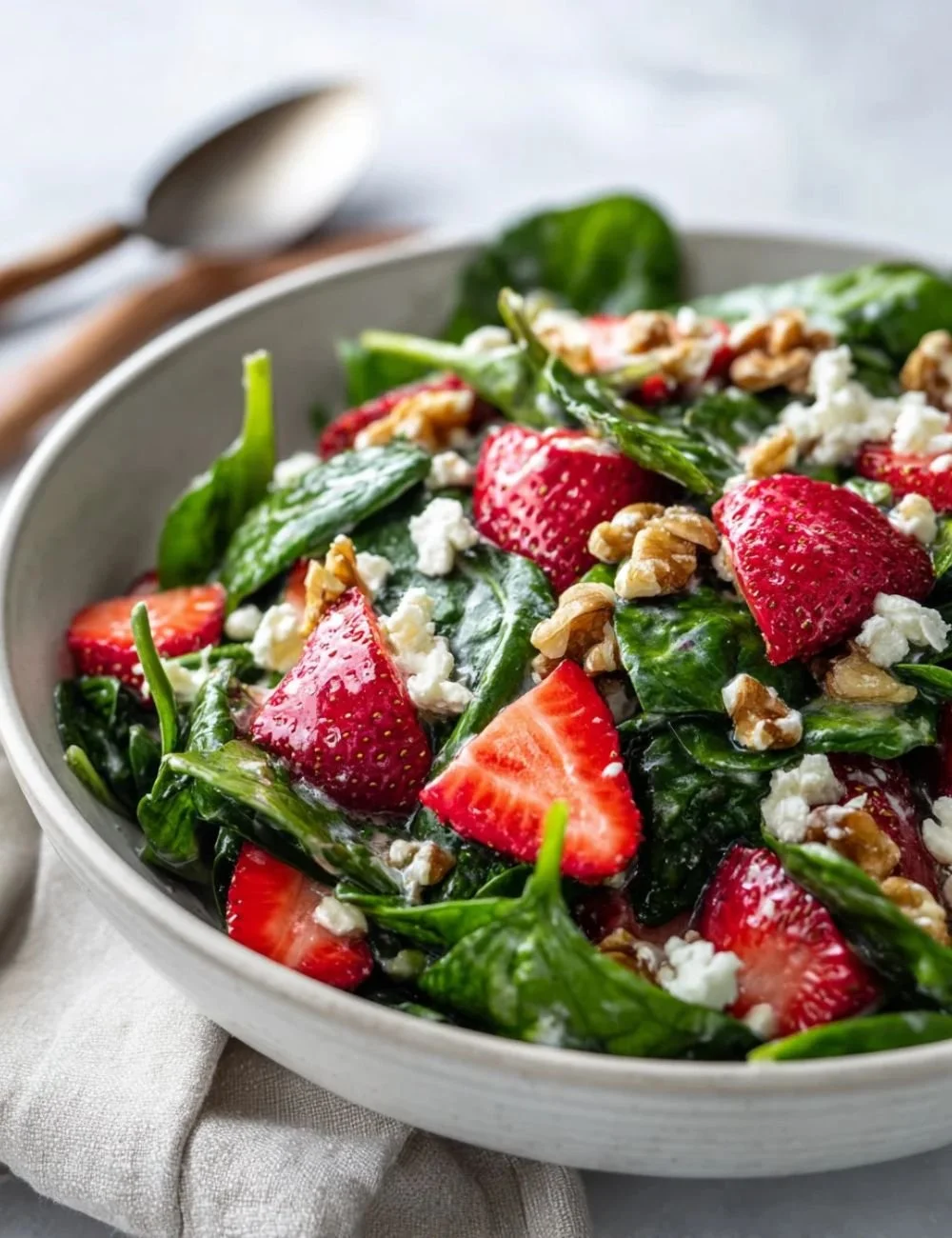 Best Strawberry Spinach Salad
