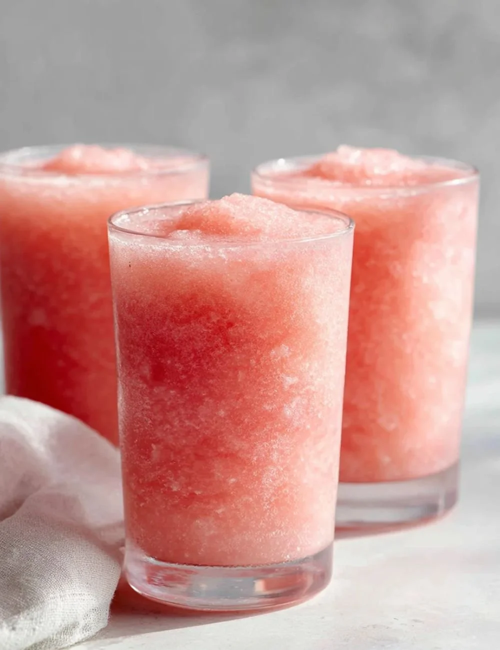 Creamy Coconut Watermelon Smoothie Slush