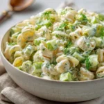Creamy Dill Pickle Pasta Salad