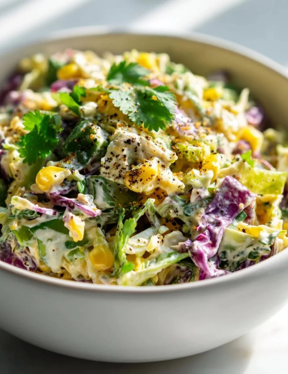 Delicious Cucumber Shrimp Salad with fresh ingredients on a plate