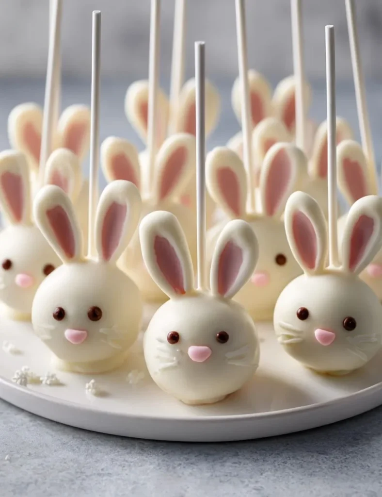 Easter Bunny Cake Pops