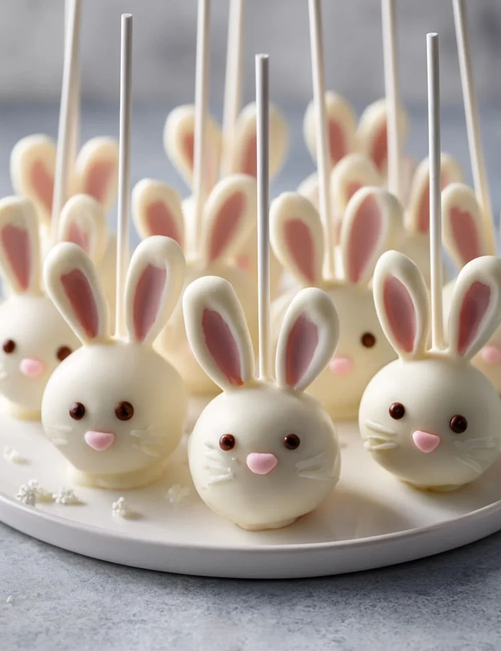 Easter Bunny Cake Pops