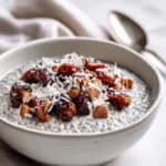 Healthy Chia Seed Pudding with Dates