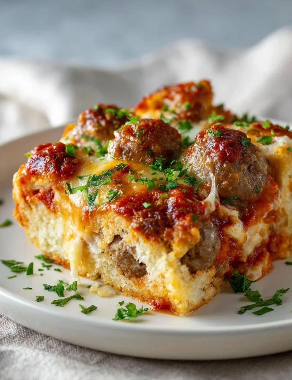 Meatball Sub Bubble Up Bake