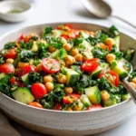 Non-alcoholic Ale Chickpea Mediterranean Salad
