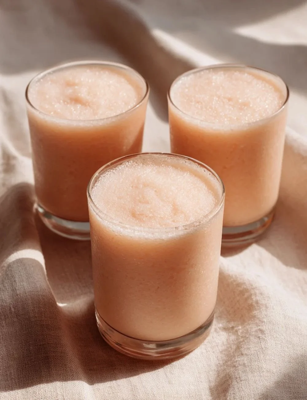 Non-Alcoholic Peach Bellini