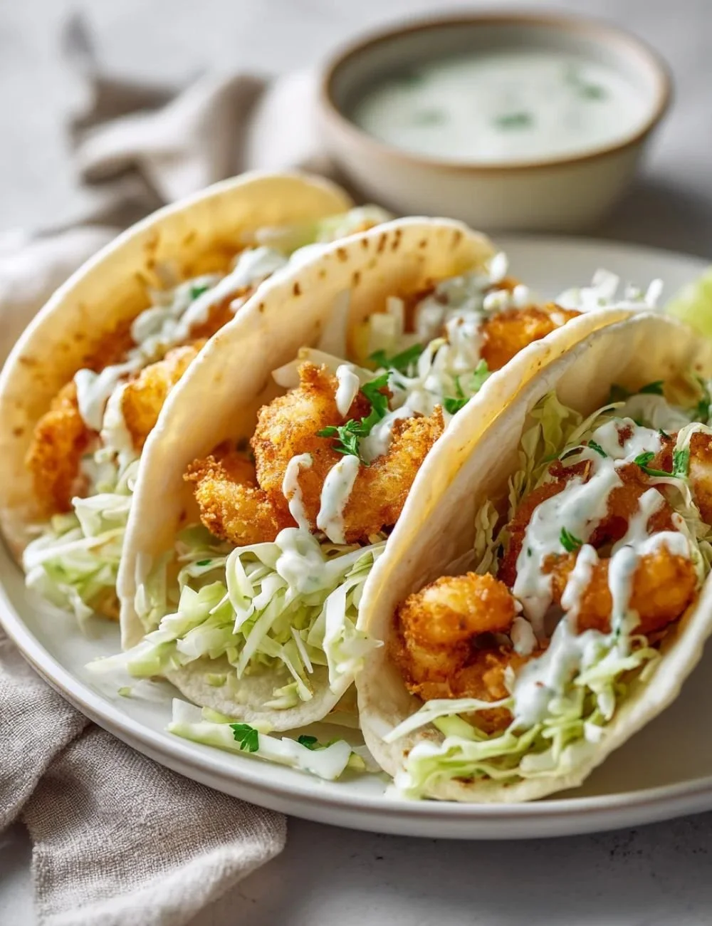 Quick Air Fryer Shrimp Tacos