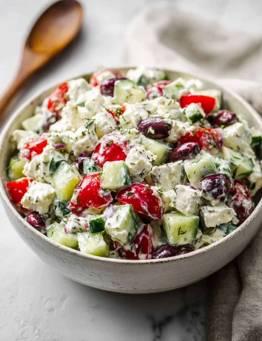 Quick Greek Salad Dip