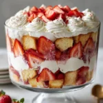 Strawberry Cream Easter Trifle