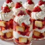 Strawberry Shortcake Dessert Cups