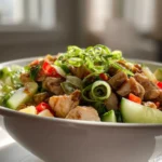 Teriyaki Pineapple Chicken Salad