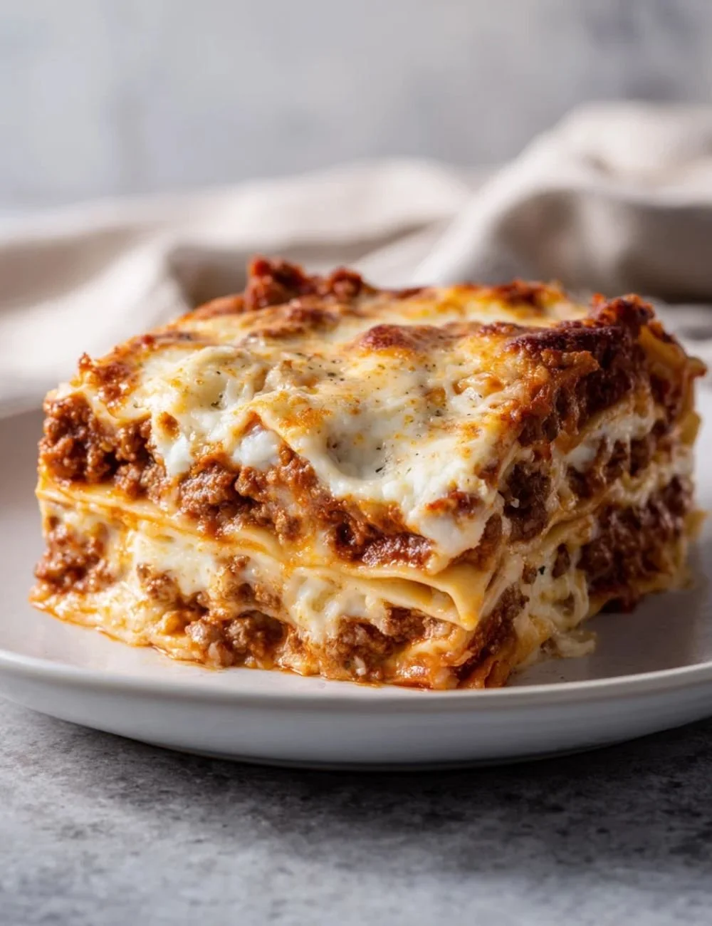 Ultimate High Protein Cottage Cheese Lasagna Bake