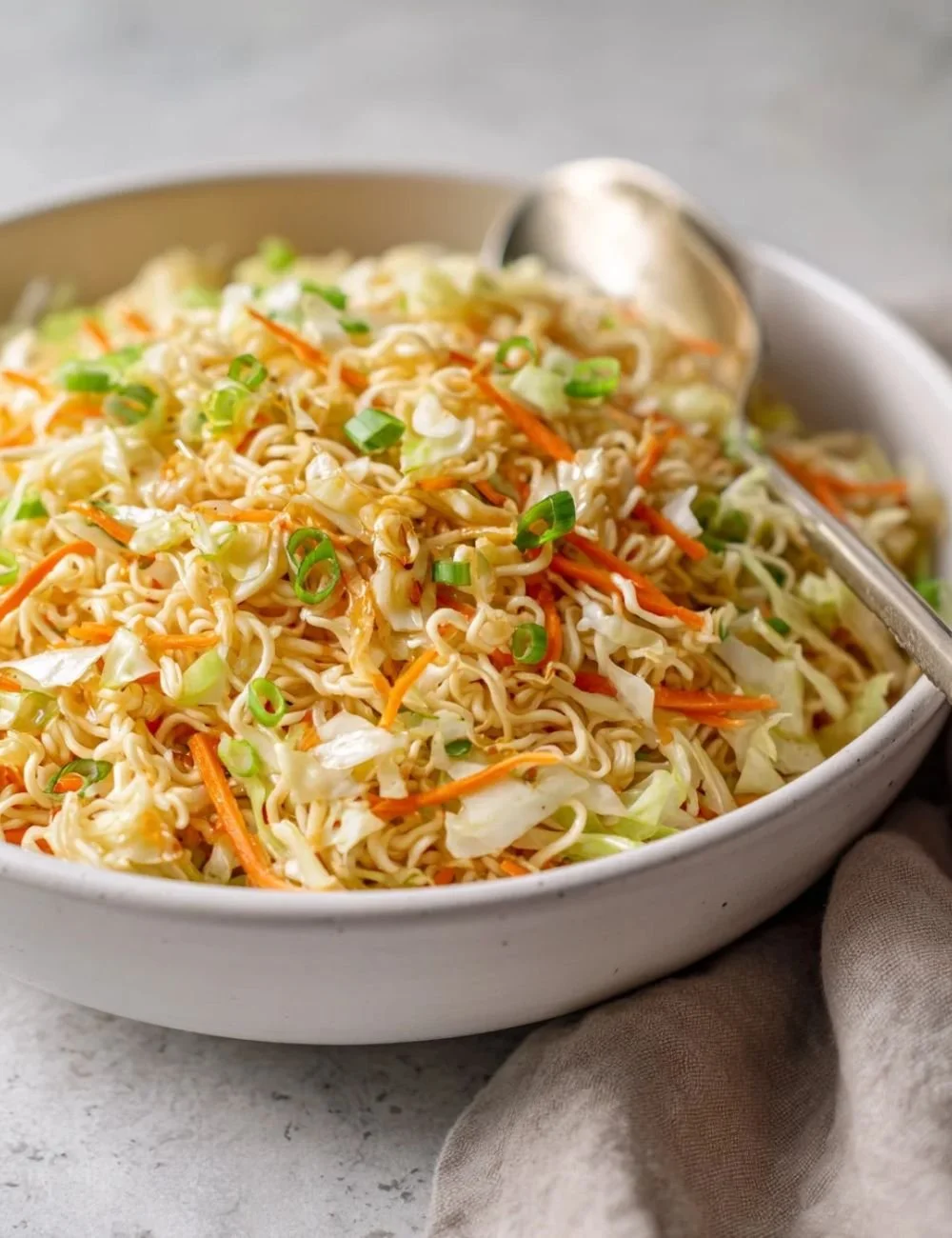 Cabbage And Ramen Noodle Salad