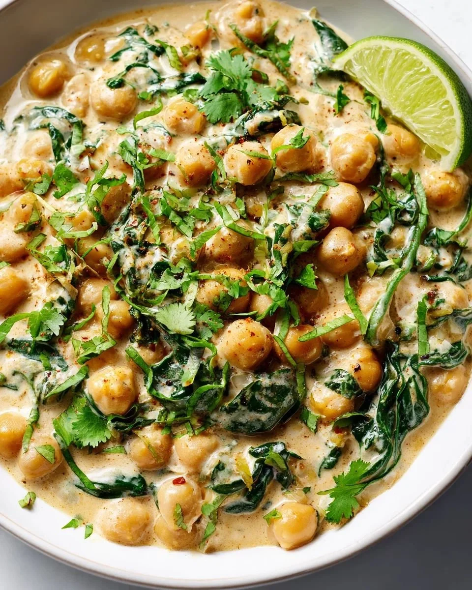 Coconut Lime Chickpea Skillet