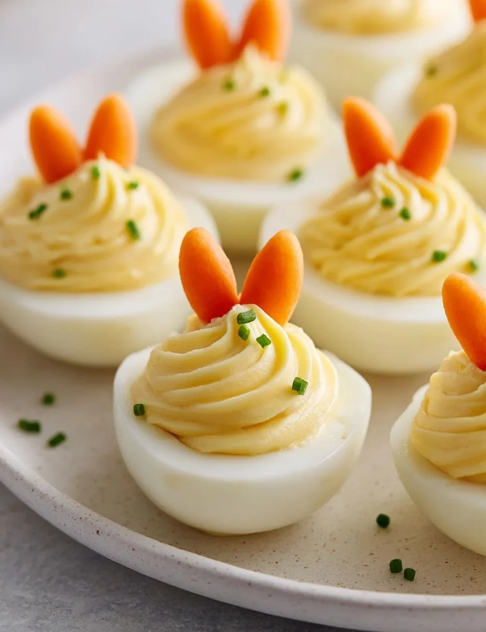 Cute Bunny Deviled Eggs