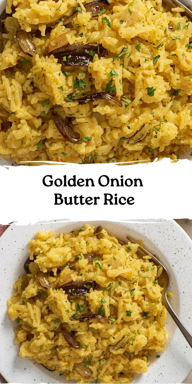 Golden Onion Butter Rice