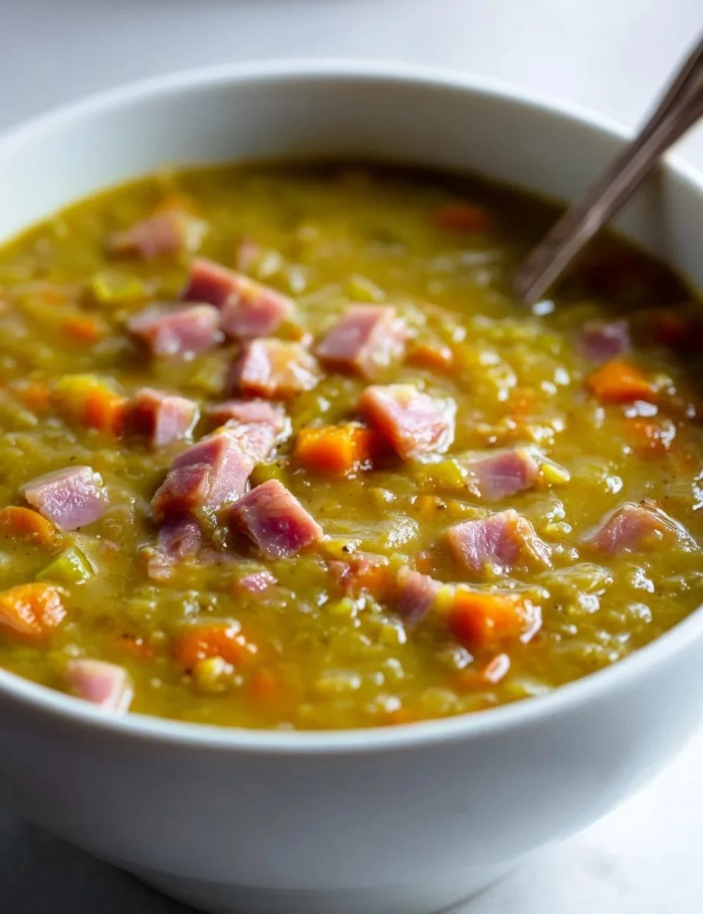 Hearty Instant Pot Split Pea Soup with Beef Ham