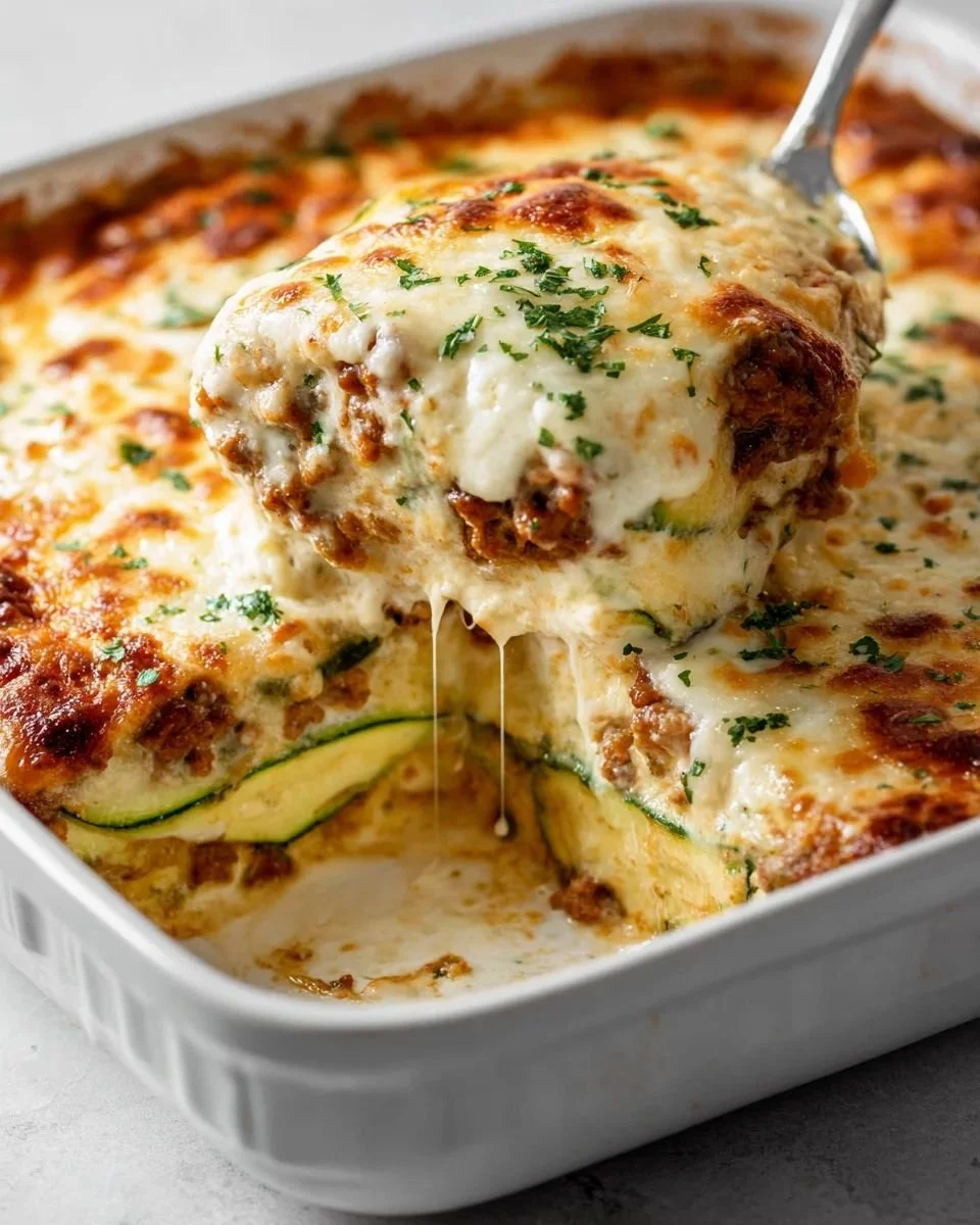 Loaded Zucchini Sausage Casserole