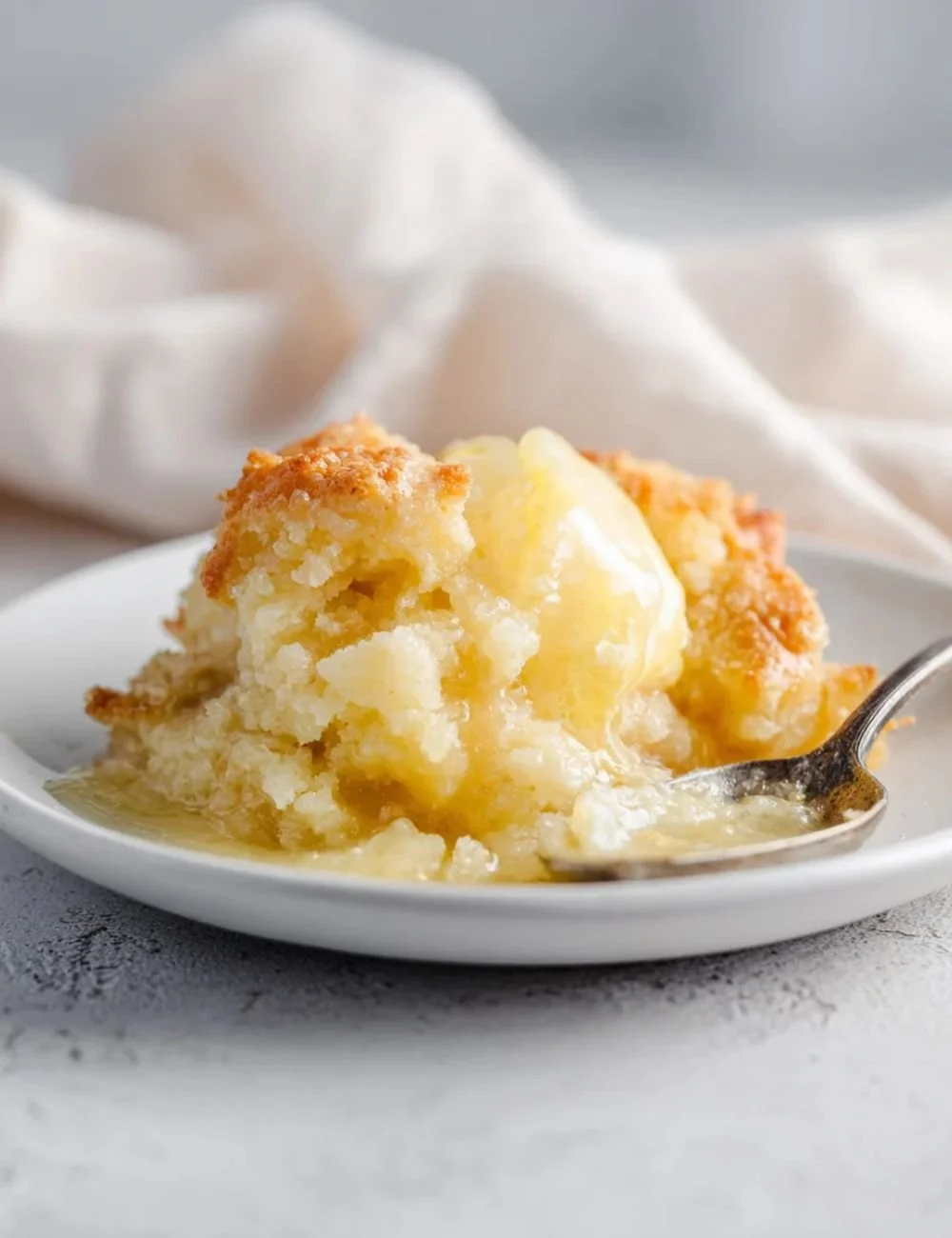 Magic Lemon Cobbler