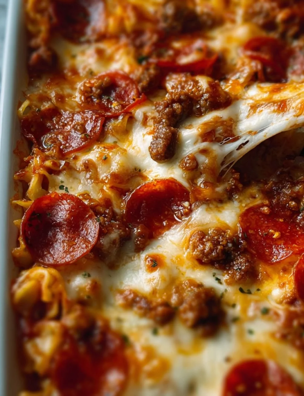 Meat Lover’s Pizza Casserole