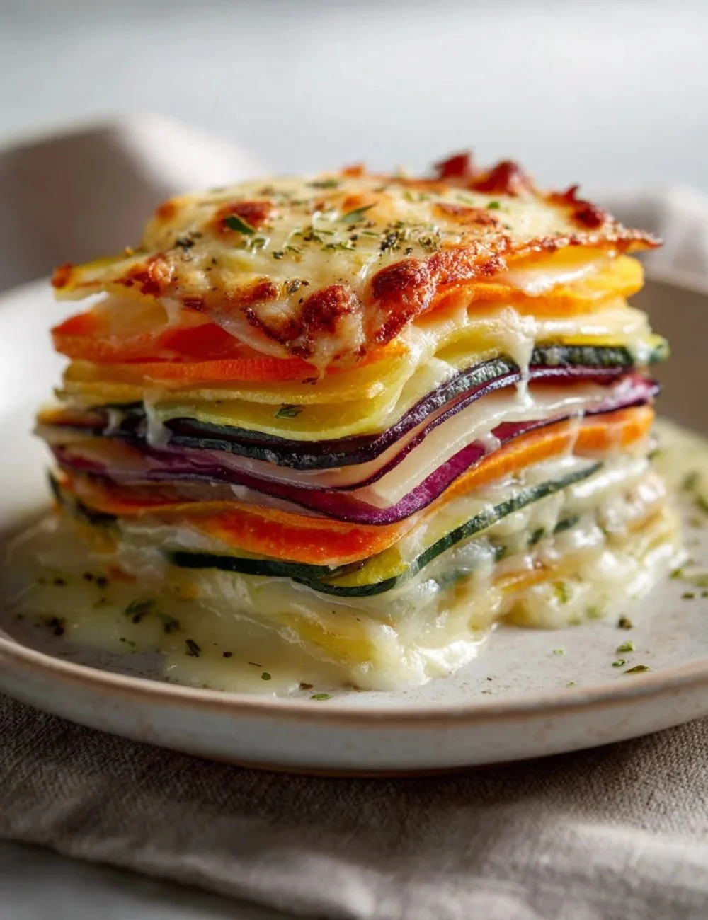 Scalloped Root Vegetable Bake