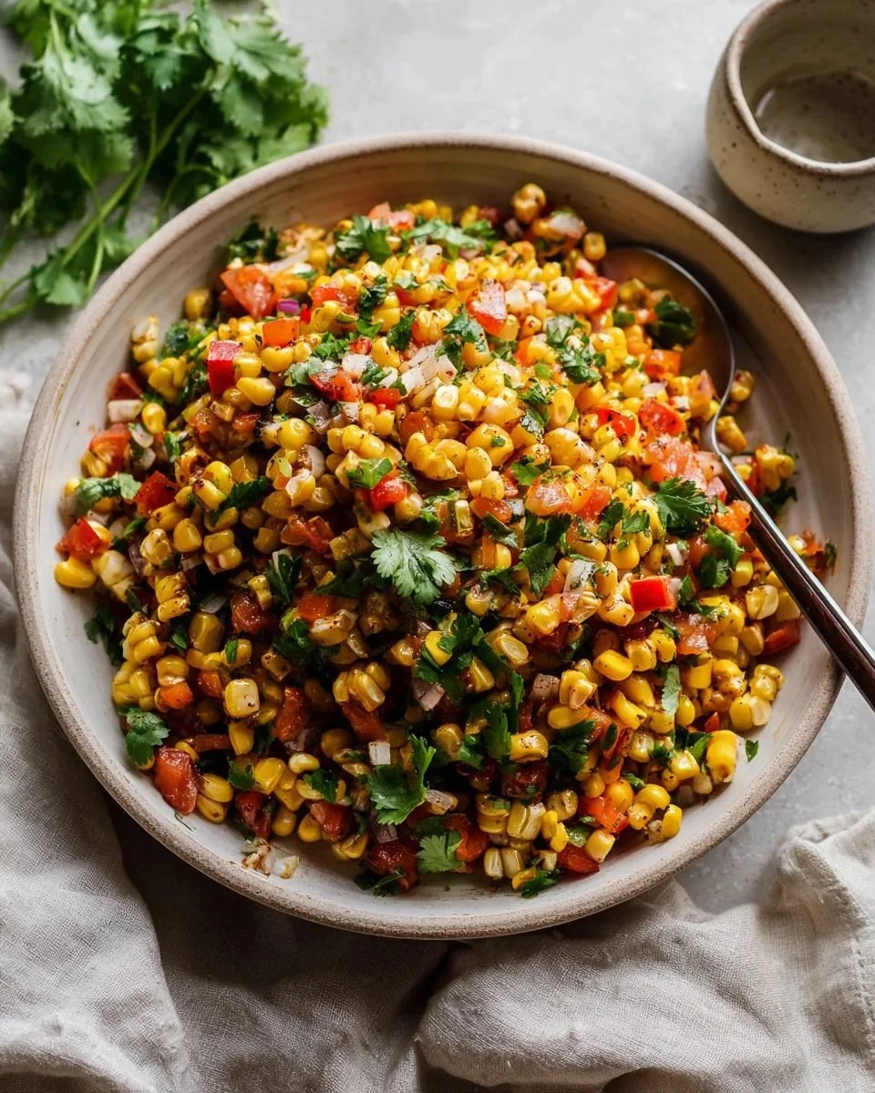 Spicy Chipotle Corn Salsa