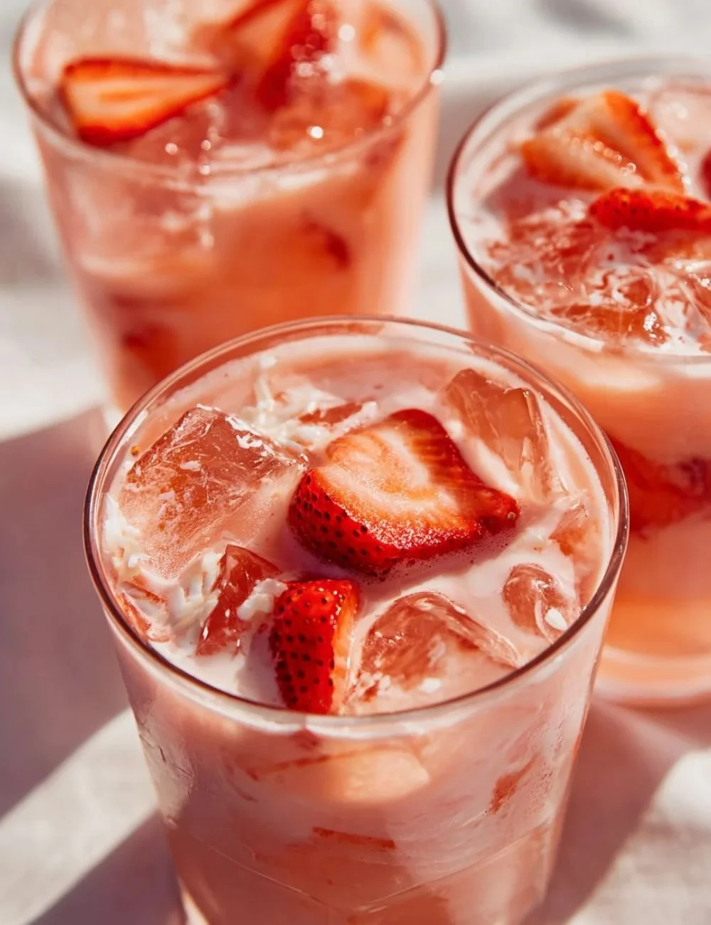 Strawberry Coconut Cooler