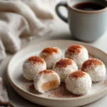 Delicious keto Irish potato candy made with low-carb ingredients