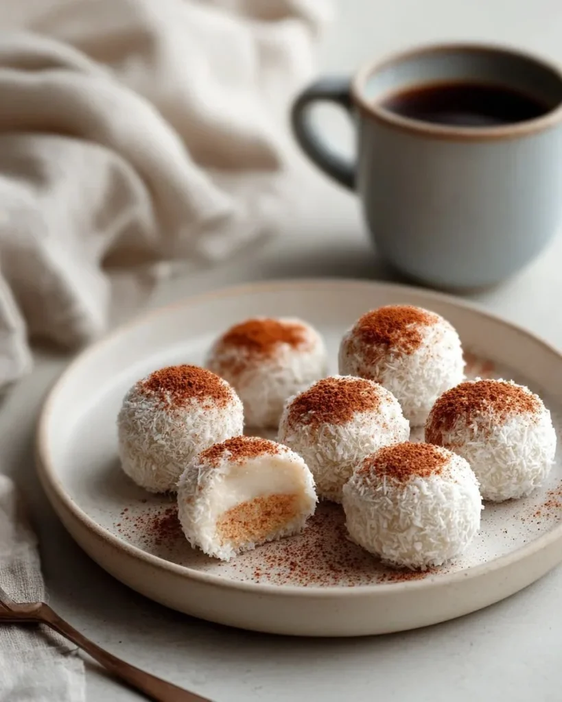 Delicious keto Irish potato candy made with low-carb ingredients