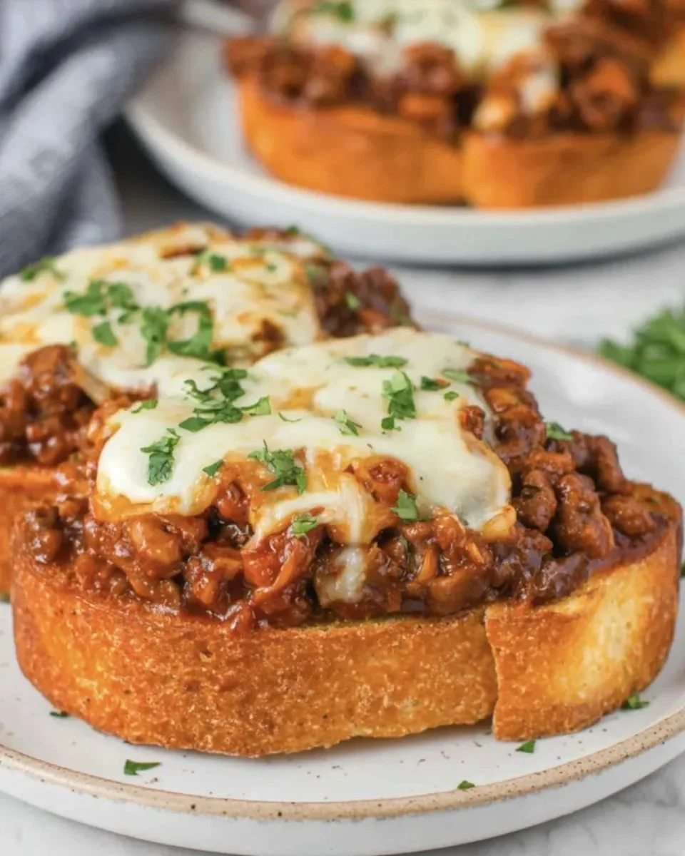 Texas Toast Sloppy Joes