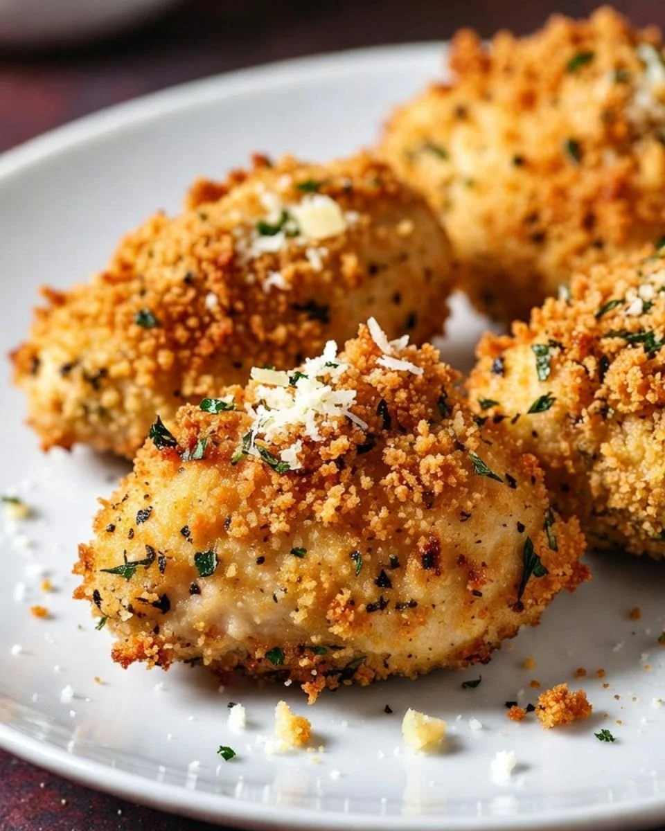 Crispy Ranch Parmesan Chicken (Air Fryer)