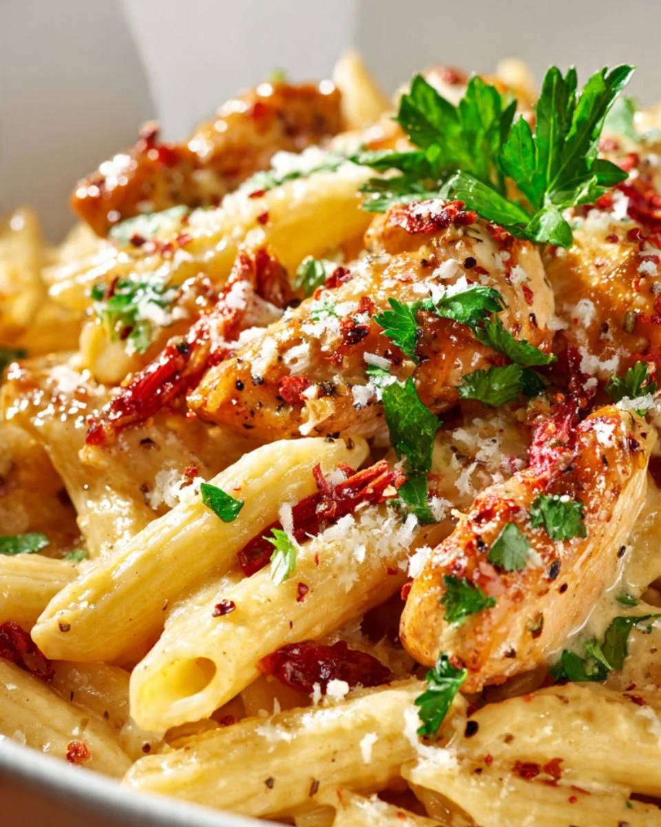 Honey Pepper Chicken Pasta