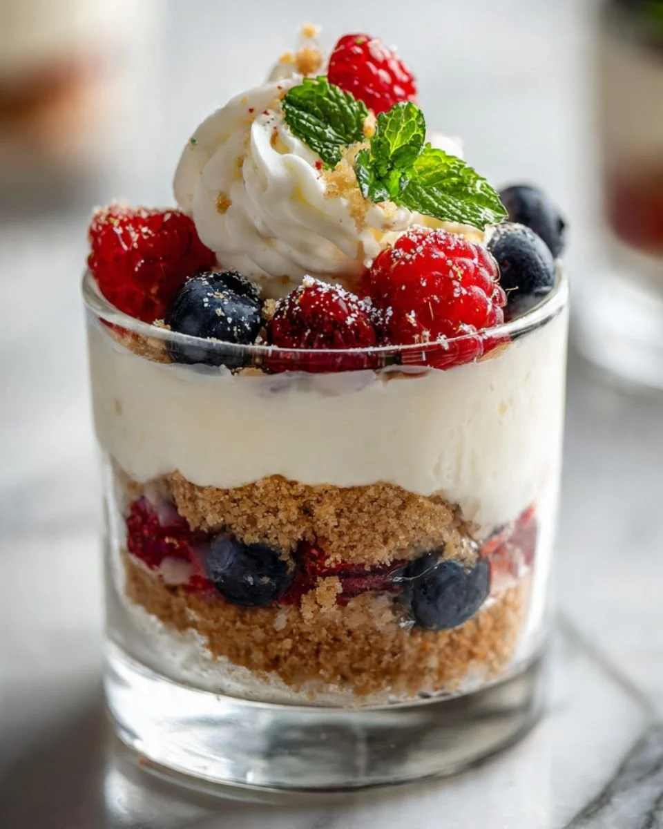 A delicious silky creamy cup dessert with layers of flavor.